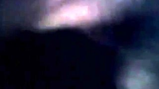 Hairy BBW Plays with Huge Black Dildo on Webcam