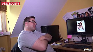 Amateur German Stud tricks his into having intercourse