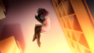 Delicate Woman with Heart hidden from reality