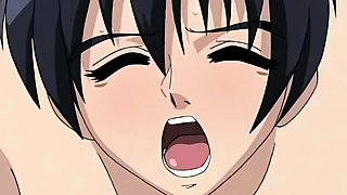 Busty anime teens bound for hard fuck