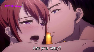 After a Hot Grill Party with Friends, the Pool Became Our Playground of Desire (Hentai Sex)