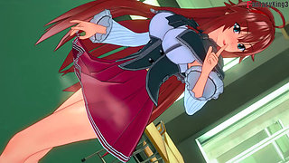 Rias Gremory Get fucked in the bathroom - DXD NTR Madness Series