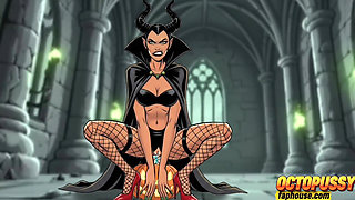 Sensual Maleficent: the Cartoon