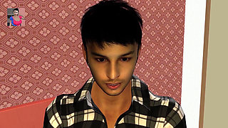 Indian Desi Bhabhi Teach Devar How to Fuck a Girl
