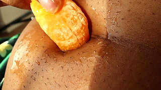 Belly Button Fruit Crushing & Wet Sensory Asmr