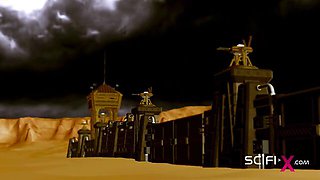 Shaggy bidie-in - cartoon porn - Scifi-X