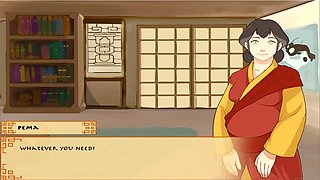 Hentai trainer, four element trainer, cartoon hentai