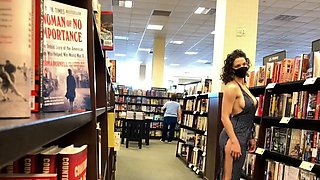 AMwednesday - flashing in a book shop