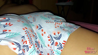 Playing between the sheets with my stepsister