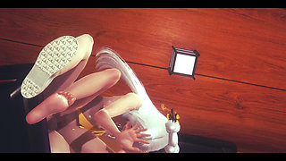 Genshin Impact Hentai - Ningguang Hard Sex in the Jade Chamber handjob, Blowjob, 69, Fucked - Japanese Asian Manga Anime Game