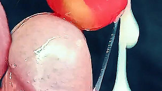 He Came 3 Times with a Lollipop in His Dick