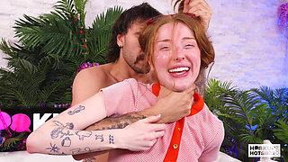 Redhead Beauty Lola Grant Spreads Her Legs for Wild Anal Pounding