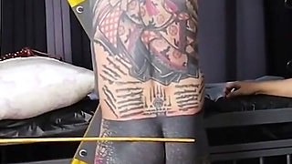 Dominafire Caning Slave