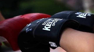 Amateur Cuckold MMF Threesome with Creampie lick up