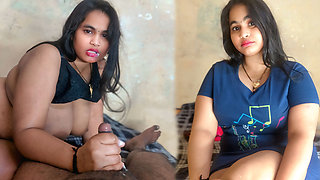 Step Sister Catches Me Jerking off - Taboo Creampie Fuck