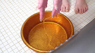 hairy girl sucks a chunky cock then gets a deep fuck to mouth cumshot