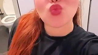 Masturbating in the Gym Bathroom