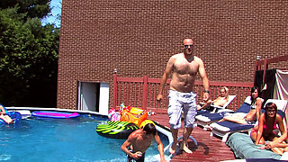 The Pool Party That Turns Into a Full Orgy Fast