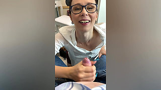 Did That Go Too Far? Perverted Boss Made to Cum!
