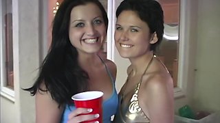 Good-looking teens fucking in a vintage porn movie