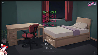 My Girlfriend Has a Hard Day at Work. Relax My Partner. He Gives Me His Panties Ep 1