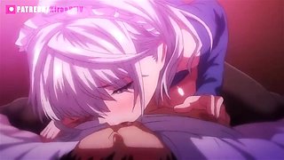 Shameless anime teen mind-blowing adult clip