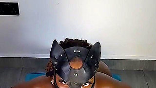Cat Woman Destroys Her Wet Sloppy Throat Just for Yoy