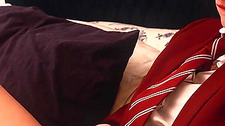 Schoolgirl Victoria Gets Spanked Raw by MILF Ruby