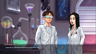 Dream and Fantasy with My Stepmom Dressed as a Clown - Summertime Saga