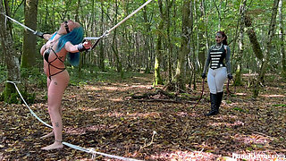 Her First Bullwhip Session