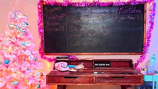 Slutty amateur flashing her big boobs in the backseat