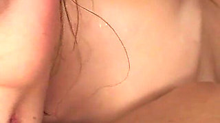 Horny Asian Babe Rides Bald Guy in Soapy Bathtub