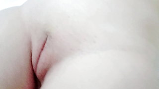 Girl with tight pussy masturbates and pisses on your face when she cums