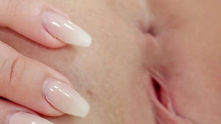 Horny Hotwife Rubs Clit with Vibrator While Husband Is at Work