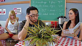 Fetching Melissa Jacobs and Angie Savage at teen (18+) smut