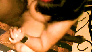 Desi Indian Tamil Chubby Wife Lux Cheats with BBC Bull at Home Hairy Pussy Eat, Boobs Suck, Deep Blowjob & Wild Cowgirl Ride