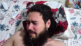 Milk From My Boobs on the Beard of My Neighbor