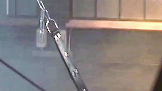 Sexy Uniforms- Sexy Blonde in Lingerie Fucking with a Dildo and Cock in a BDSM Session