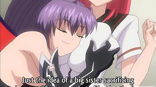 Hentai Step-Sis Surprise: First Time on the Couch with Titty Fucking