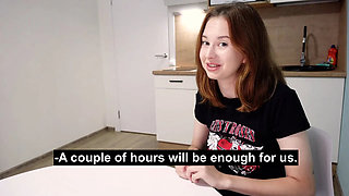 Anna Sibster Russian Teen Roommate Roleplay - POV Creampie Sex Accident