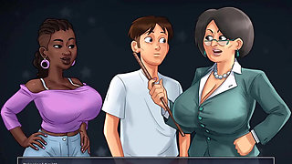 Summertime saga: stepmom seduces her stepson ep 181,182,183