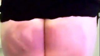 College girl Elisa spanked by a Grandma