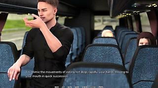 Taboo University - Hot Emo Girl Snacks All My Juicy Cum in a Bus