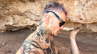 Outdoor Piss Drenched Anal and Pussy Fingering Madness