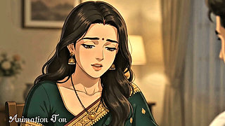 Episode 3 Indian Secretary Marries Hardcore Dia in the Night Office Promotion Animation