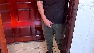 A Rubs Against His Step-sister in the Bathroom