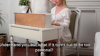 Teacher and student enjoy rough hump with thick facial
