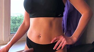 Step Mom Lets Son Cum on Her Big Tits