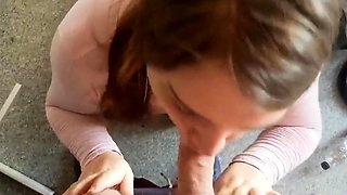 Emo Crossdresser Throats Dick