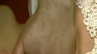 Bukkake cumshot for the hot teen